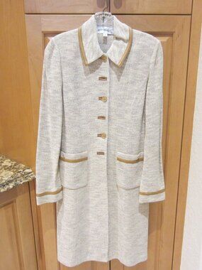 Woman's St John Collection Long Jacket / Coat